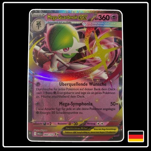Mega Guardevoir ex 060/132 Pokemon Mega Entwicklung