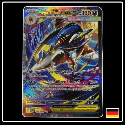 Mega-Tohaido ex SIR 127/094 Pokemon Fatale Flammen