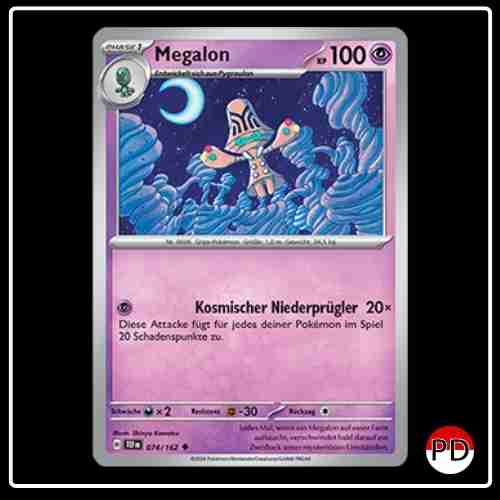 Megalon 074/162 Pokemon Gewalten der Zeit