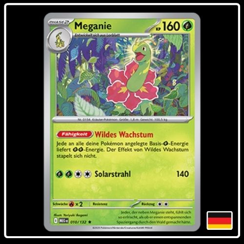 Meganie 010/132 Pokemon Mega Entwicklung