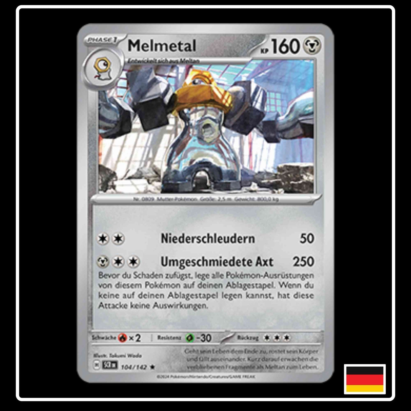 Melmetal 104/142 Pokemon Stellarkrone
