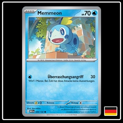Memmeon 039/132 Pokemon Mega Entwicklung