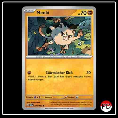 Menki 090/182 Pokemon Ewige Rivalen
