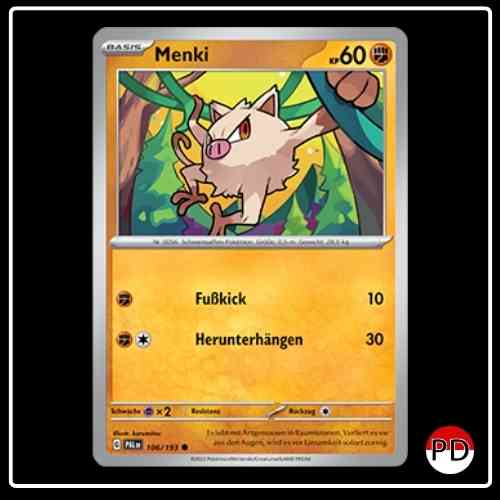 Menki 106/193 Pokemon Entwicklungen in Paldea