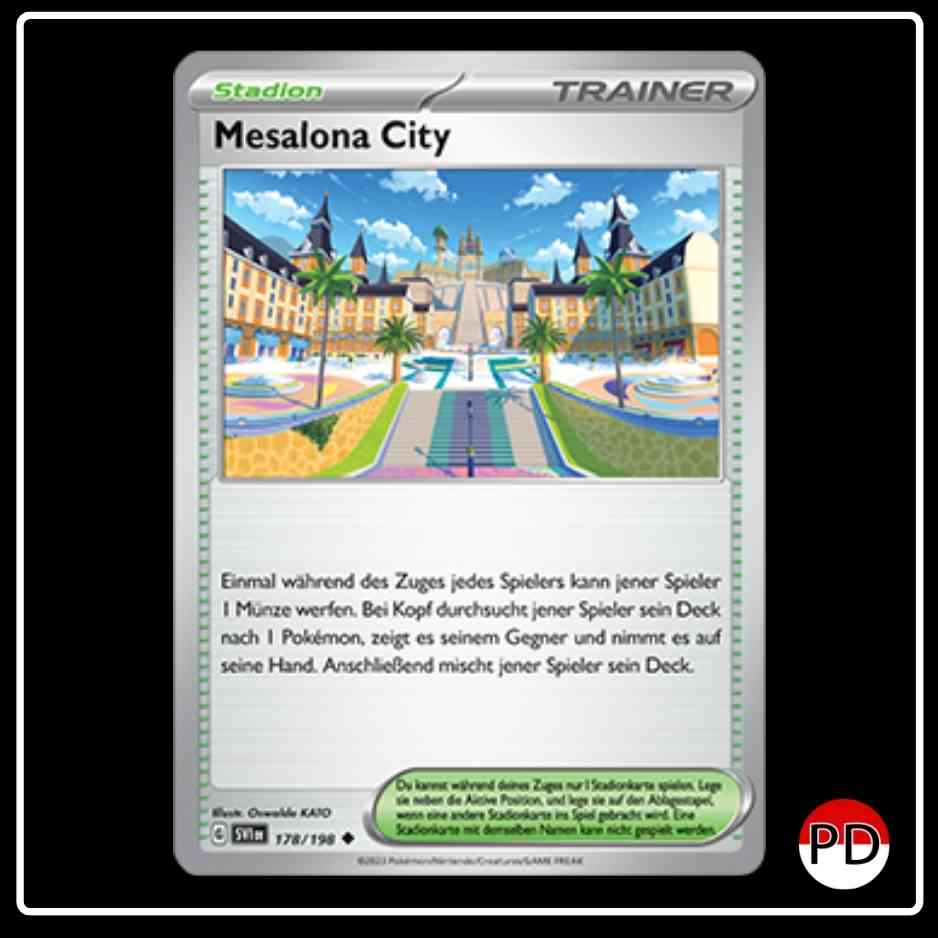 Mesalona City 178/198 Pokemon