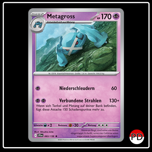 Metagross 063/159 Pokemon Reisegefährten