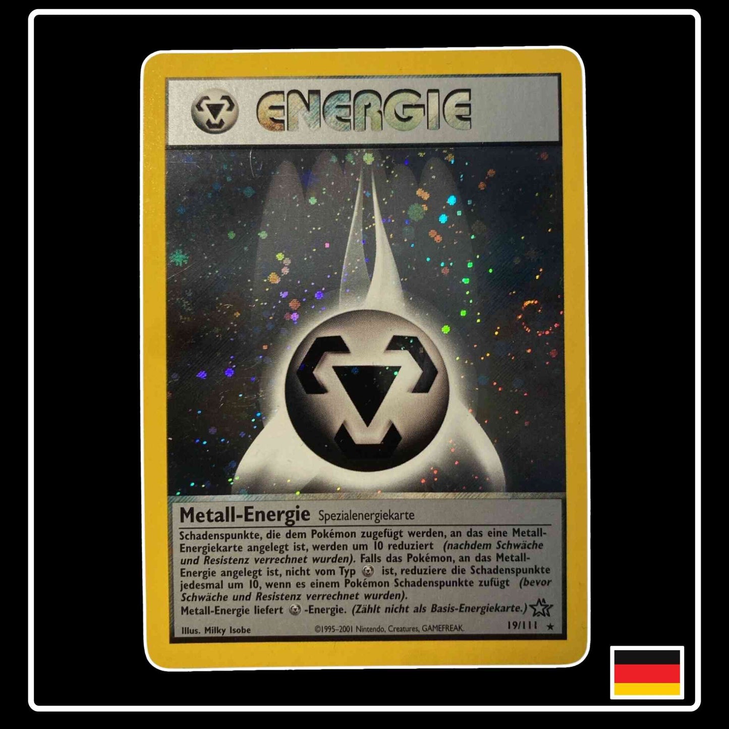 Metall-Energie HOLO 19/111 Pokemon Neo Genesis