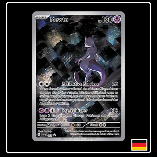Mewtu Illustration Rare SVP DE 052 Pokemon 151