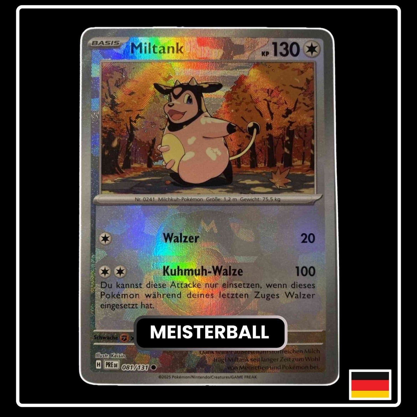 Miltank Meisterball 081/131 Prismatische Entwicklungen