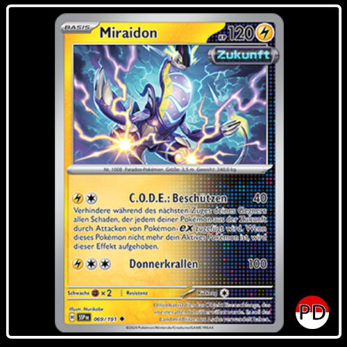 Miraidon 069/191 Pokemon Stürmische Funken