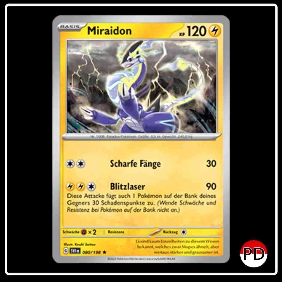 Miraidon 080/198 Pokemon