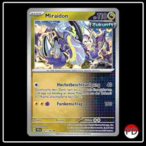 Miraidon 121/162 Pokemon Gewalten der Zeit