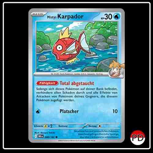 Mistys Karpador 048/182 Pokemon Ewige Rivalen