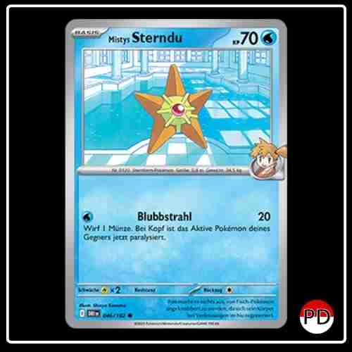 Mistys Sterndu 046/182 Pokemon Ewige Rivalen