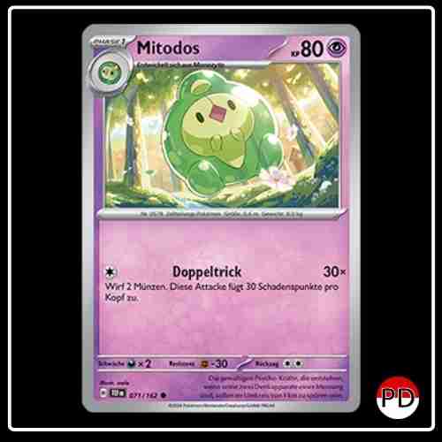 Mitodos 071/162 Pokemon Gewalten der Zeit