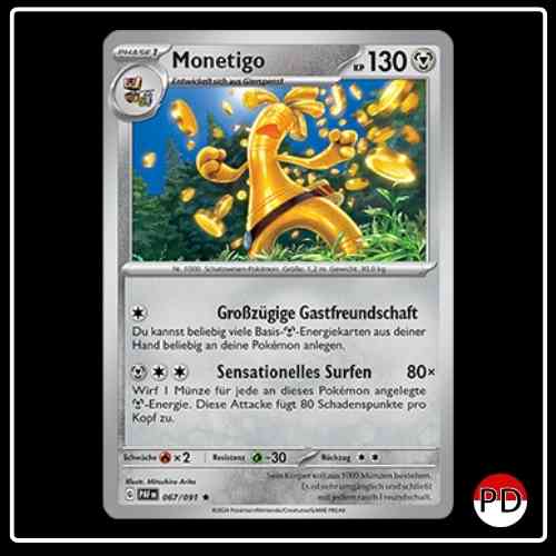 Monetigo 067/091 Paldeas Schicksale