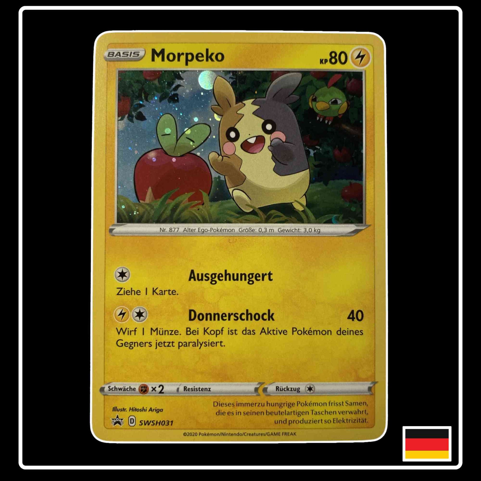 Morpeko SWHS031 Pokemon Black Star Promo