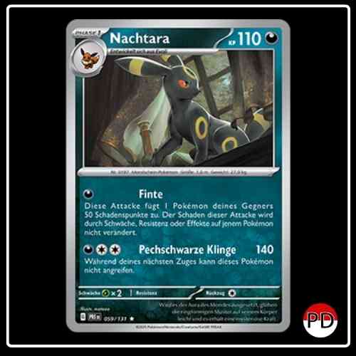 Nachtara 059/131 Pokemon Prismatische Entwicklungen