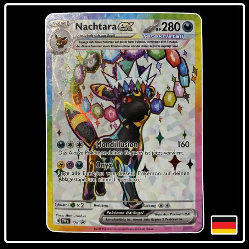 Nachtara ex Full Art SVP DE 176 Pokemon Karmesin & Purpur Promo