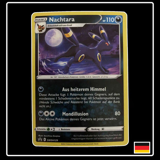 Nachtara HOLO SWSH129 Pokemon Black Star Promo