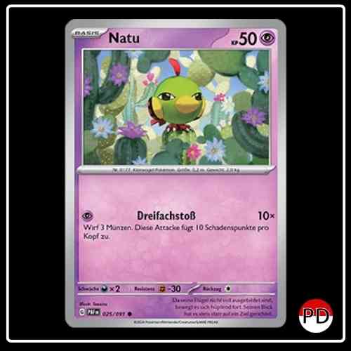 Natu 025/091 Pokemon Paldeas Schicksale
