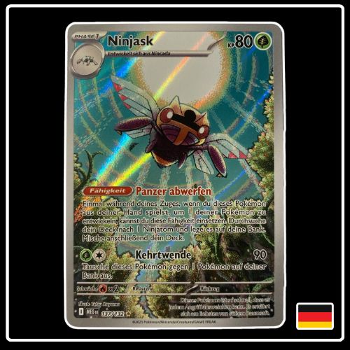 Ninjask Illustration Rare 137/132 Pokemon Mega Entwicklung