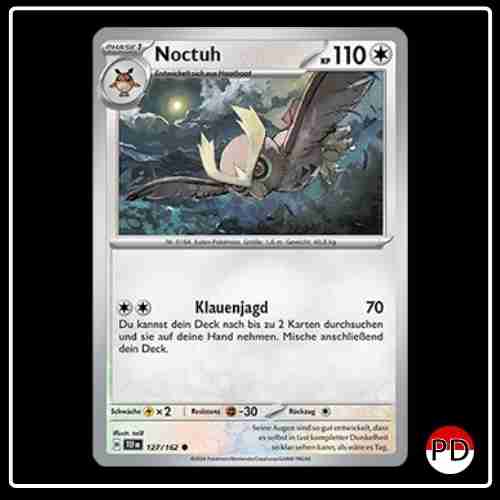 Noctuh 127/162 Pokemon Gewalten der Zeit