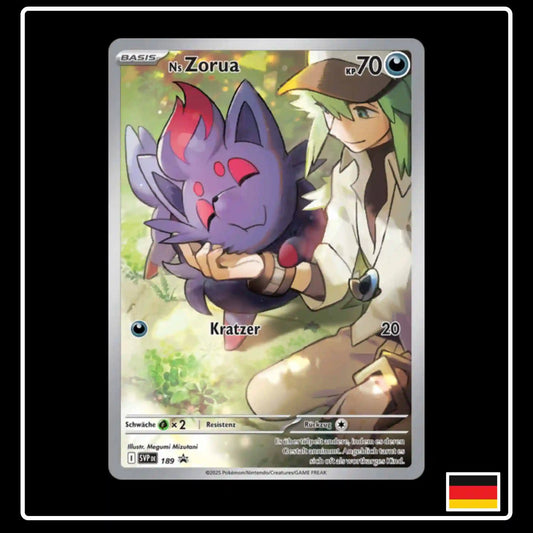 Ns Norua Illustration Rare SVP DE 189 Pokemon