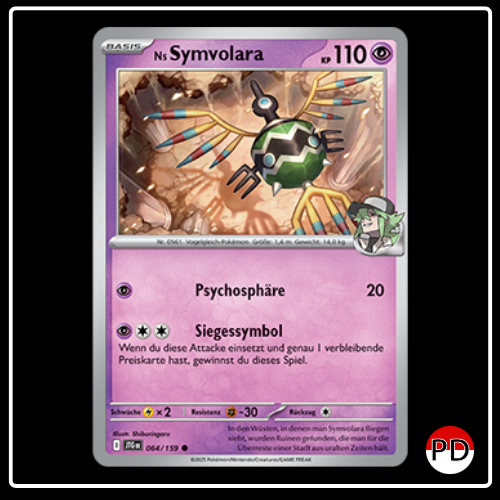 Ns Symvolara 064/159 Pokemon Reisegefährten