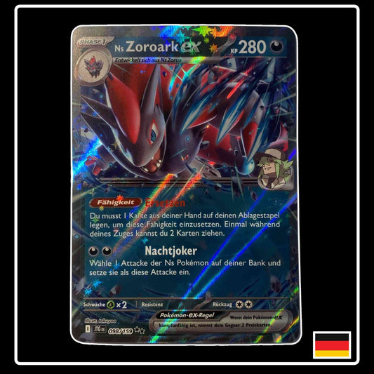 Ns Zoroark ex 098/159 Pokemon Reisegefährten