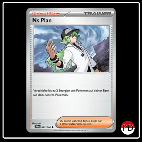 Ns Plan 083/086 Pokemon Schwarze Blitze