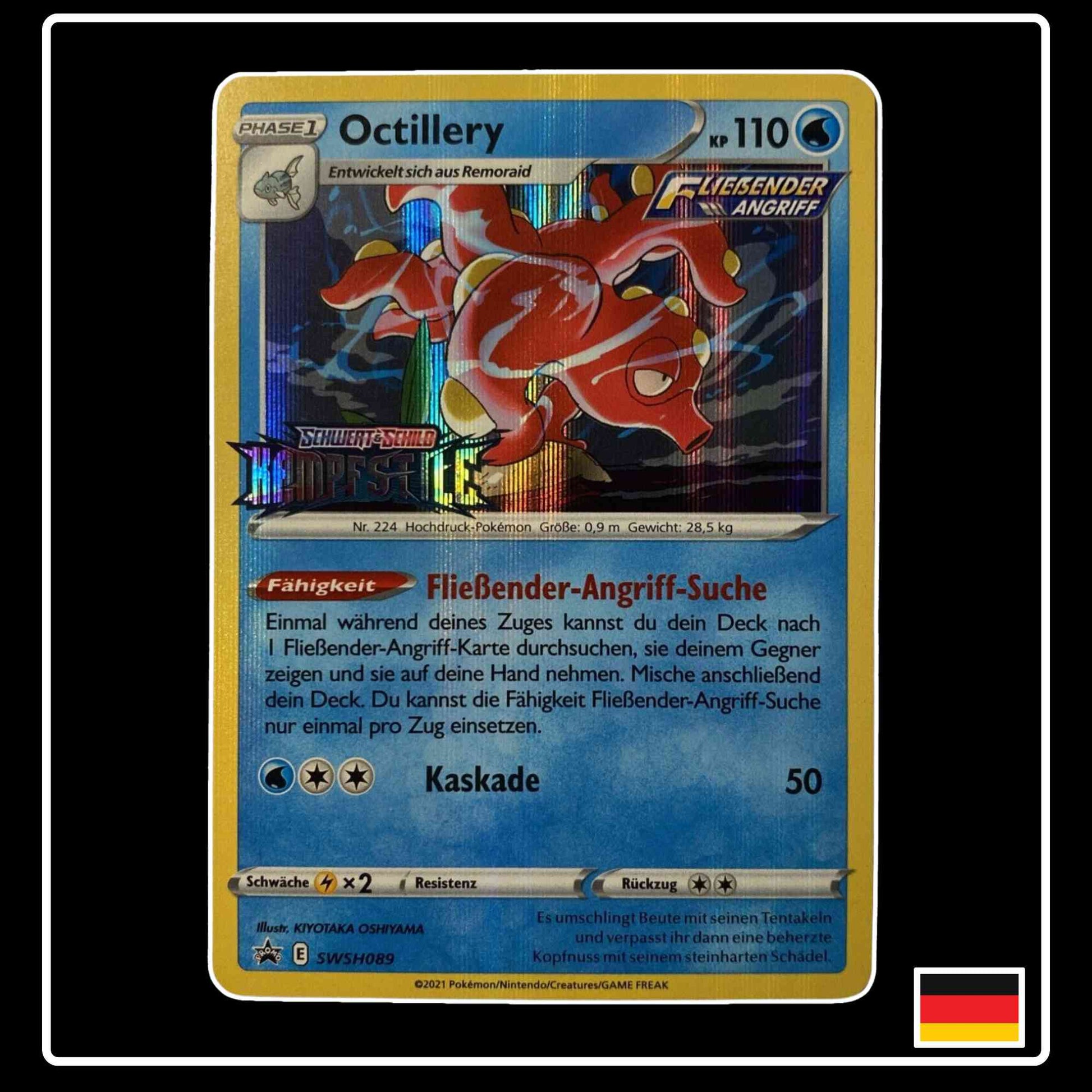 Octillery SWSH089 Pokemon Black Star Promo