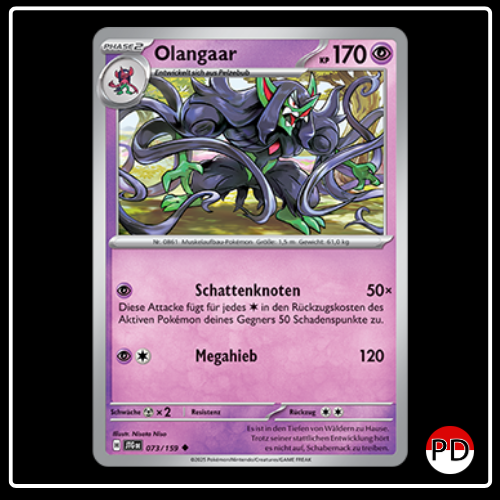 Olangaar 073/159 Pokemon Reisegefährten