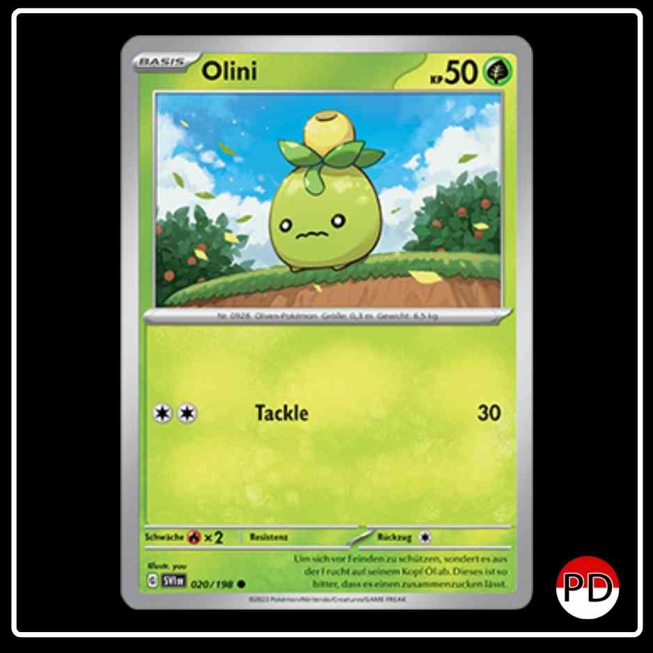 Olini 020/198 Pokemon Karmesin & Purpur