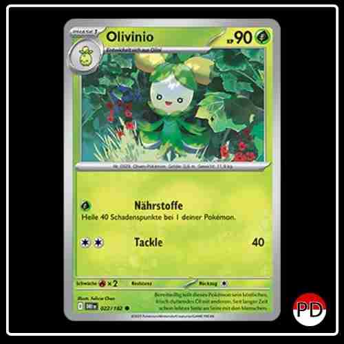 Olivinio 022/182 Pokemon Ewige Rivalen