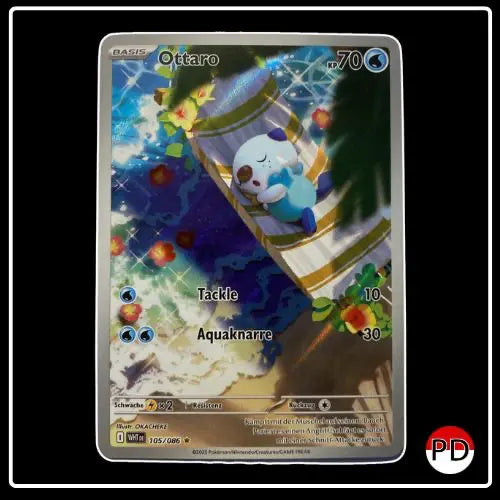 Ottaro Illustration Rare 105/086 Pokemon Weisse Flammen