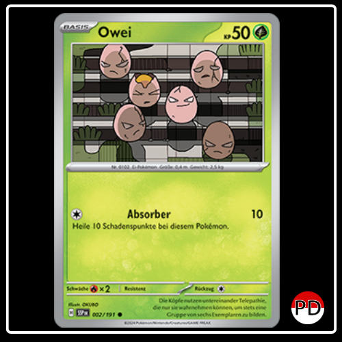 Owei 002/191 Pokemon Stürmische Funken