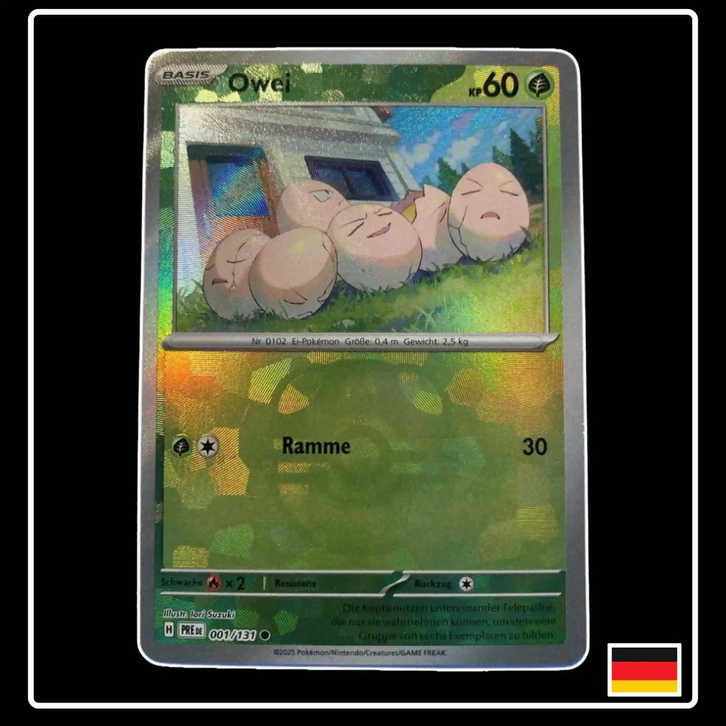 Owei Meisterball 001/131 Pokemon Prismatische Entwicklungen