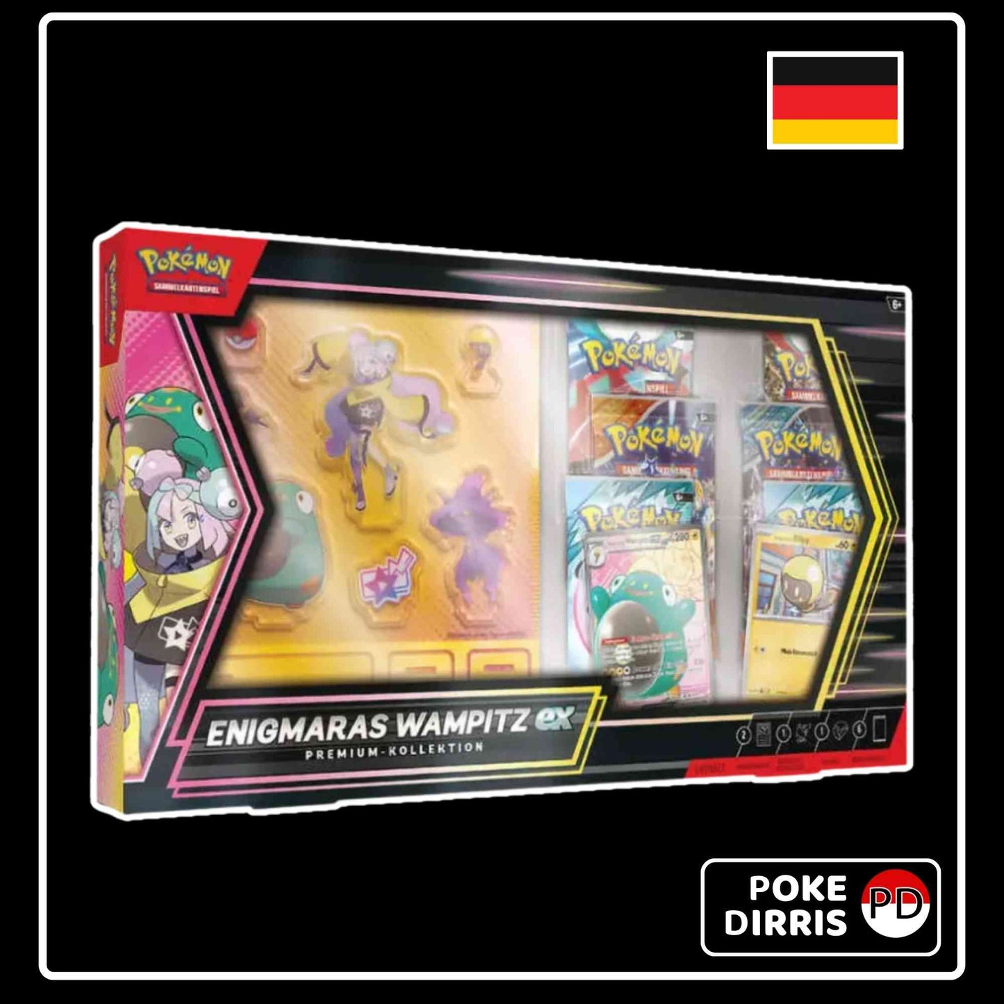 Pokemon Enigmaras Wampitz ex - Premium Kollektion (DE)