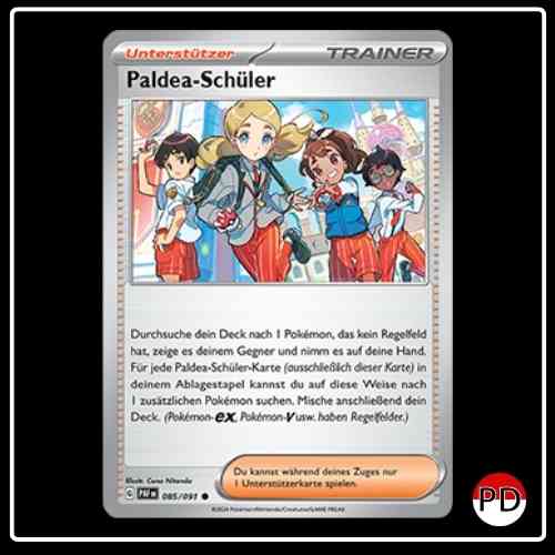 Paldea-Schüler 085/091 Pokemon Paldeas Schicksale