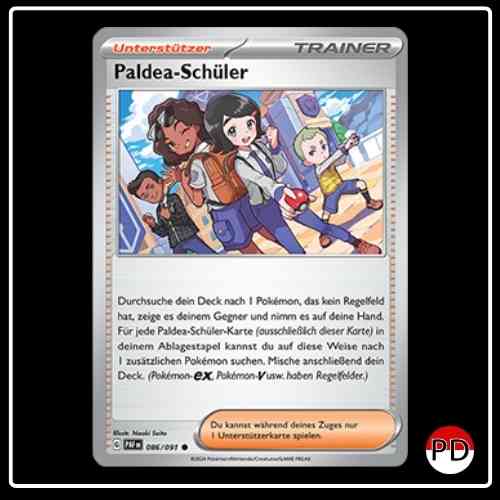 Paldea-Schüler 086/091 Pokemon Paldeas Schicksale