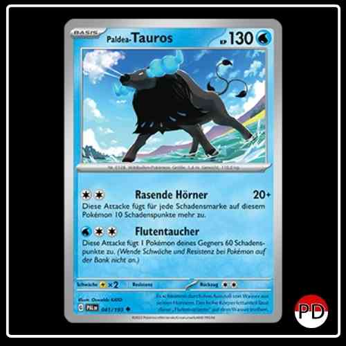 Paldea-Tauros 041/193 Pokemon