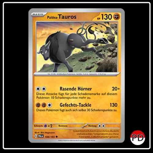 Paldea-Tauros 108/193 Pokemon