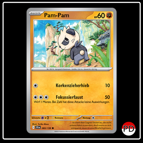 Pam-Pam 083/159 Pokemon Reisegefährten