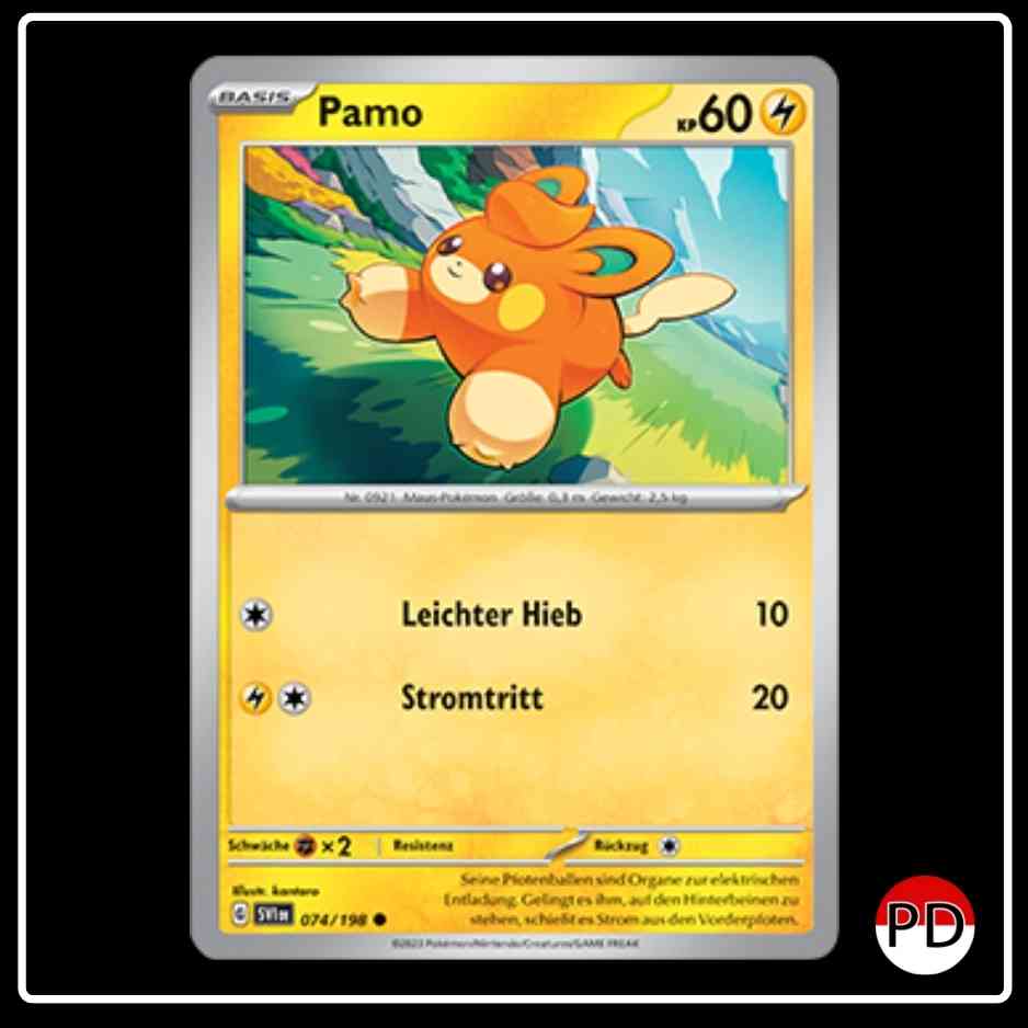 Pamo 074/198 Pokemon