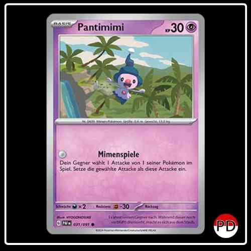 Pantimimi 031/091 Pokemon Paldeas Schicksale