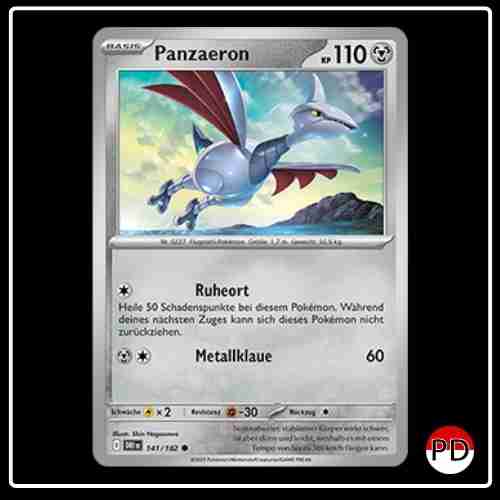 Panzaeron 141/182 Pokemon Ewige Rivalen