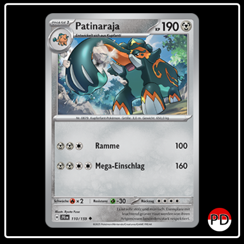 Patinaraja 110/159 Pokemon Reisegefährten