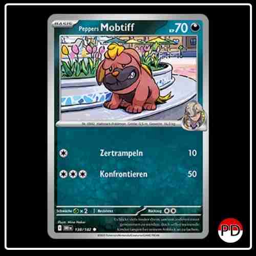 Peppers Mobtiff 138/182 Pokemon Ewige Rivalen