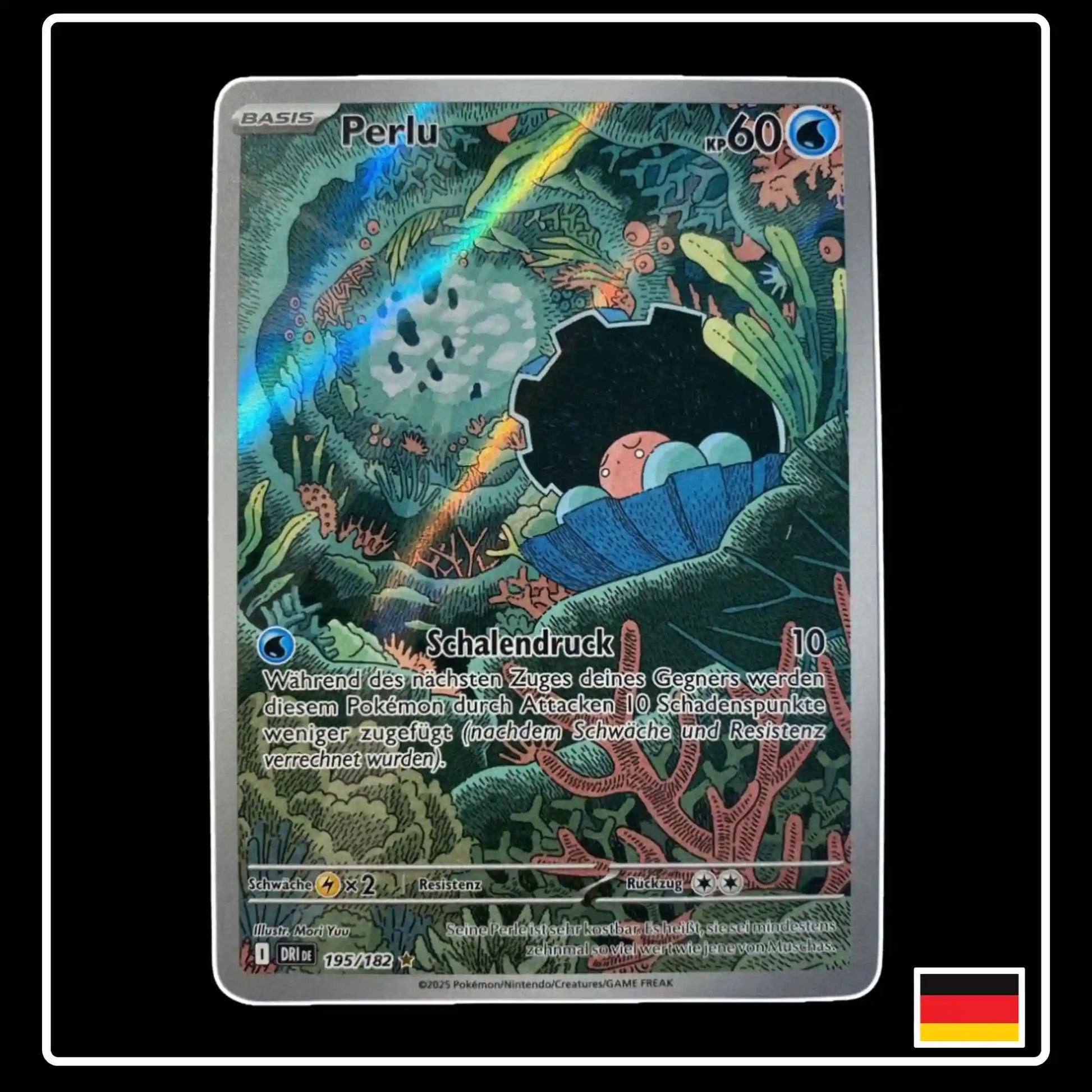 Perlu Illustration Rare 195/182 Pokemon Ewige Rivalen